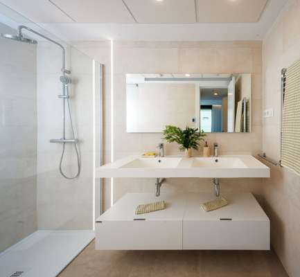 Jade Tower With Furniture