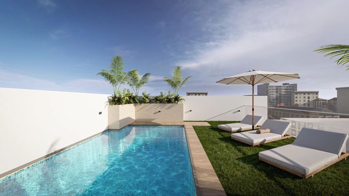 Las Piscinas